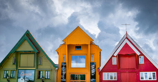 Sea houses in Stavanger